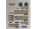 Autorama Decalque 1/64 Diversos Big Foot A52